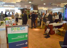 The PREGA conference in Budapest was bustling with participants eager to see the technology solutions on display.